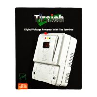 محافظ ولتاژ دیجیتال ترمینالی تیراژه مدل D8000