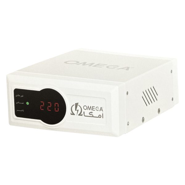 محافظ فلزی دو خانه یخچال فریزر امگا مدل F2100