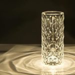 آباژور لمسی ریموت دار مدل منشوری