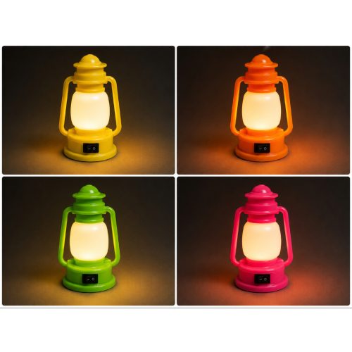 چراغ خواب فانوسی LED دوشاخهدار