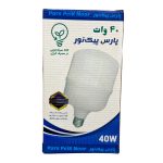 لامپ 40 وات استوانه ای پارس پیک نور