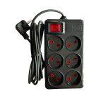 شش راهی برق مشکی پیکو الکتریک