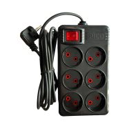 شش راهی برق مشکی پیکو الکتریک